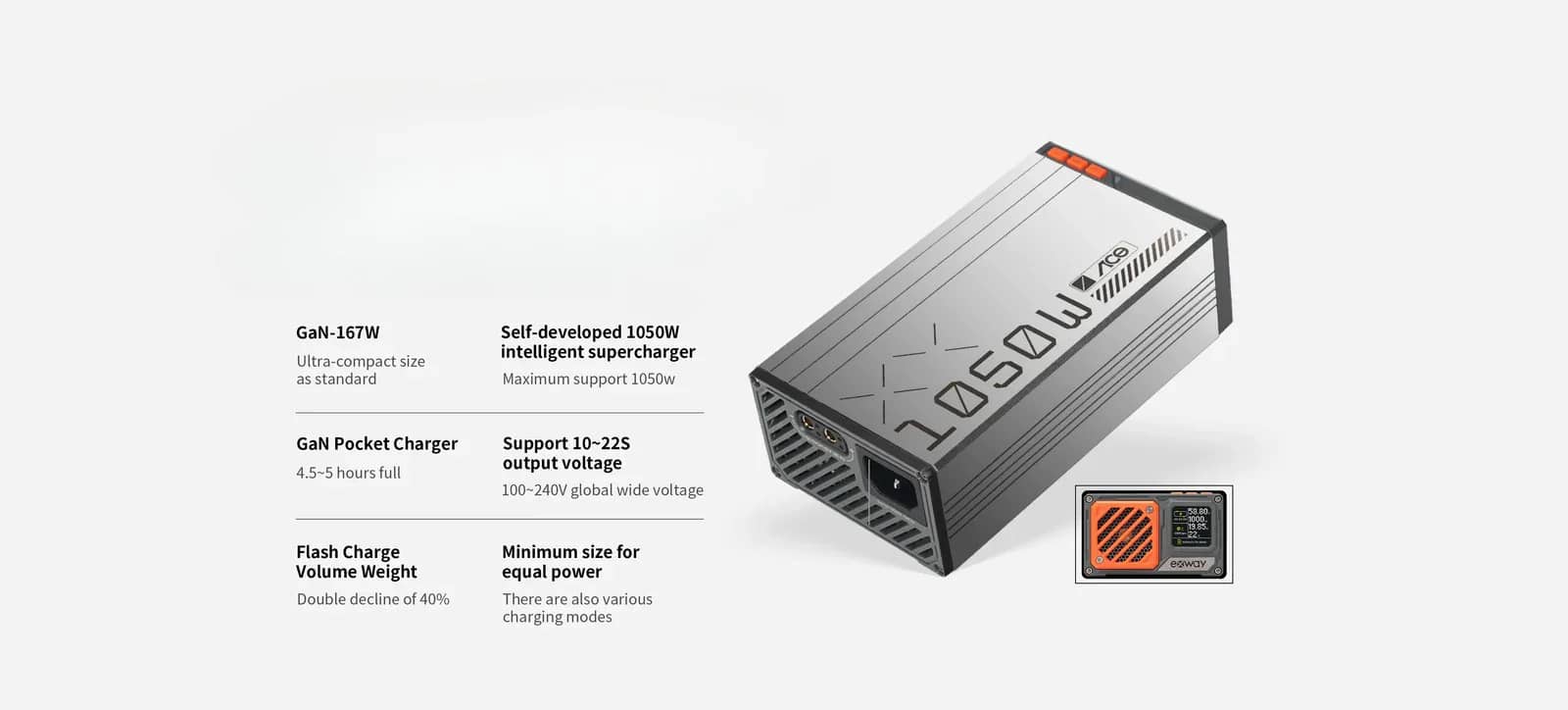 Exway - Atlas Pro Gear V2 4WD - elektrický longboard